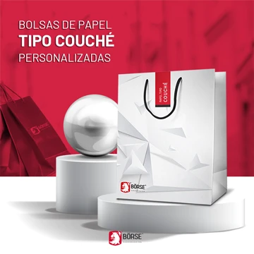Bolsas de papel Couché