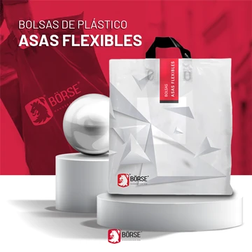 Bolsas de plástico Asas Flexibles