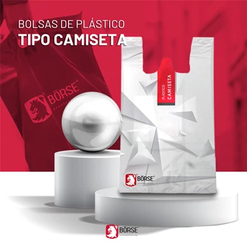 Bolsas de plástico Tipo Camiseta