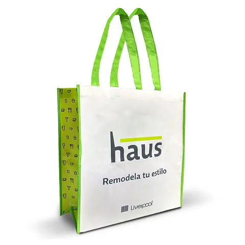 Bolsa non-woven impresa con logotipo y diseño