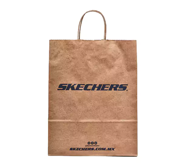 Bolsa Kraft personalizada con logotipo de Skechers
