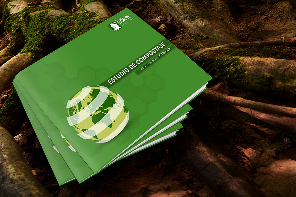 Estudio sobre el proceso de compostaje con bolsas de materiales ecológicos fabricadas por BÖRSE