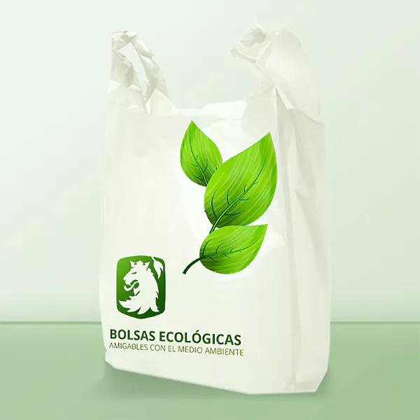 Bolsa ecológica de material biodegradable