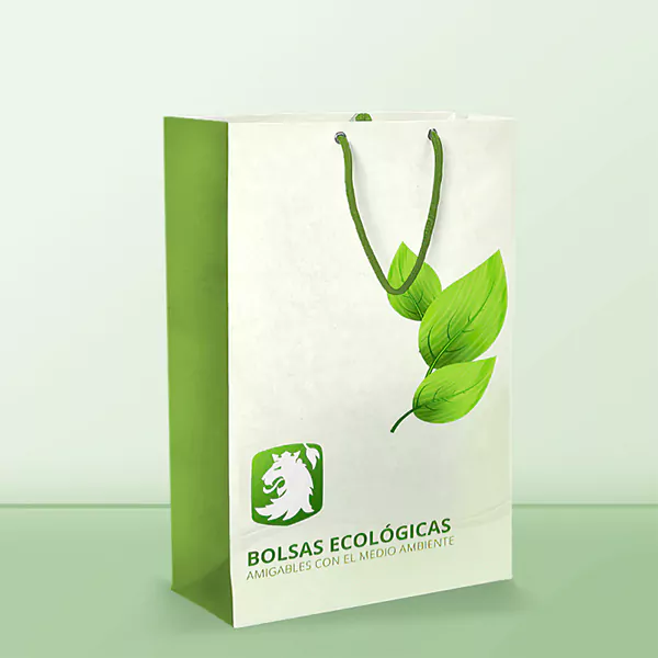Bolsa ecológica de papel reciclado