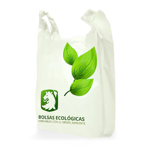 Bolsa ecológica de material biodegradable
